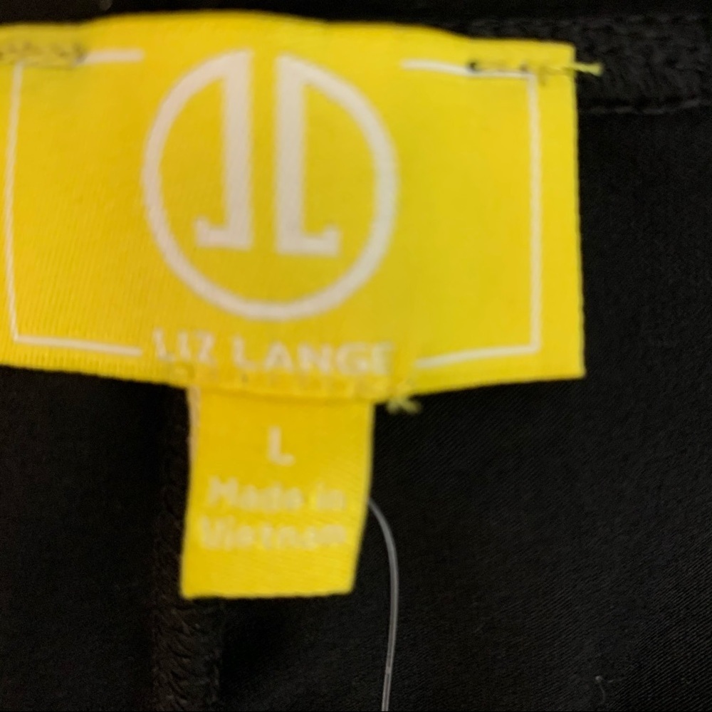 Liz Lange Legging straight Black pants Sz L - Picture 7 of 11